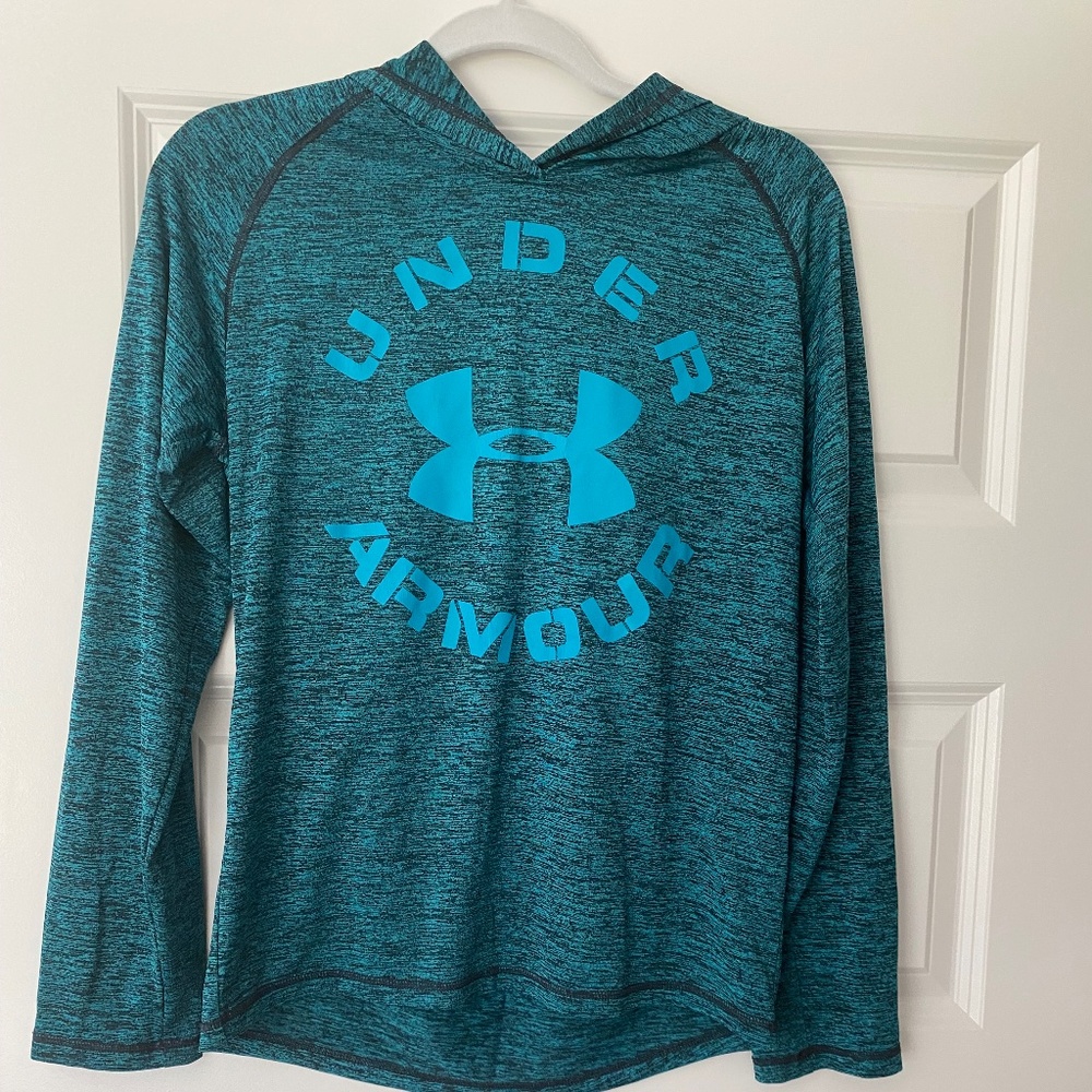 Under Armour athletic shirt.